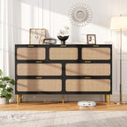 GarveeHome Rattan 7 Drawer Dressers by GarveeHome