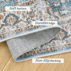 Madane Washable Runner Rugs 2x12 Long - Image 4