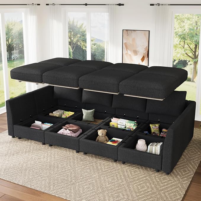 HONBAY Modular Sofa Sectional Sleeper Couch - Image 3
