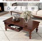 Retro Traditional Coffee Table - Image 3