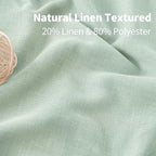 YoungsTex Short Linen Sheer Curtains 54 Inch Length - Image 5
