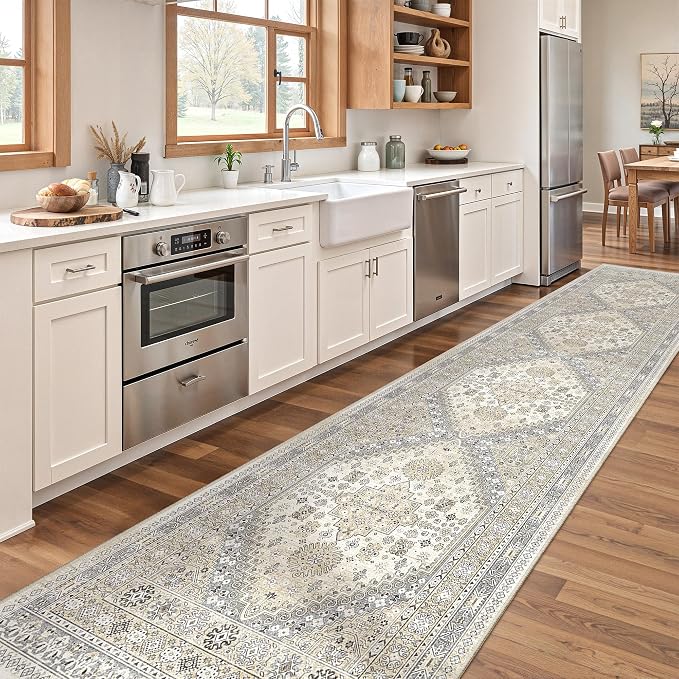 2x10 Runner Rug Non Slip, Washable Hallway Runner Rug, Laundry Room, Soft - Image 4