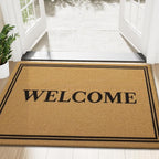 OLANLY Front Door Mat, Low Profile Doormat, Stain and Fade Resistant, - Image 2