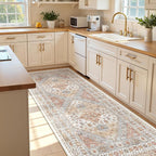 3x8 Runner Rug Non Slip, Washable Hallway Runner Rug, Nursery Room, Soft Runner - Image 4