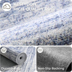 2x8 Runner Rug Non Slip, Washable Hallway Runner Rug, Nursery Room, Soft Runner - Image 7