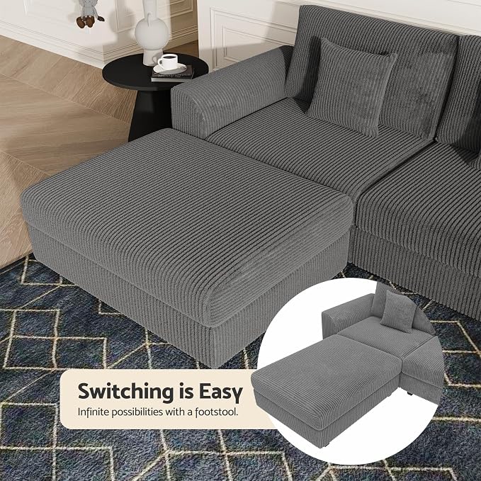Oversized Modular Sectional Sofa - Image 6