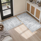 Kitchen Rugs Sets of 2, 2x3 2x4 Rug Runner, Dining Room, Soft Runner Rug - Image 4