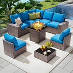 9 Piece Outdoor Patio Furniture Set - Image 2