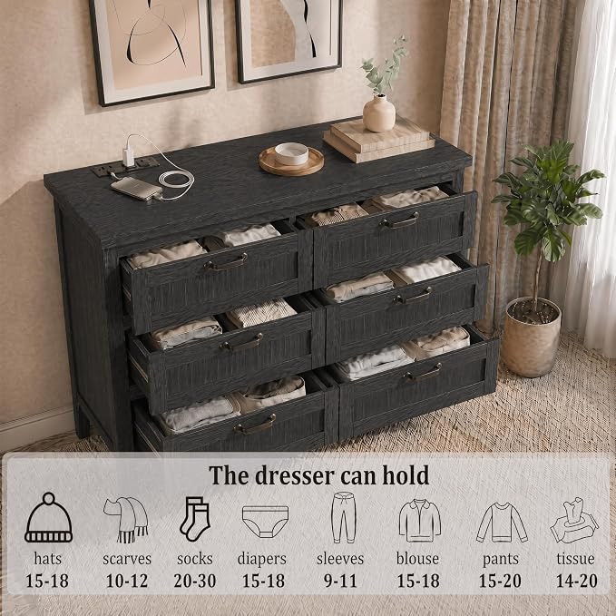 GarveeLife 6 Drawer Dresser - Image 5