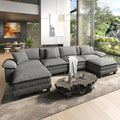 HERA'S HOUSE 158" Modular Sectional Sofa, Oversized U Shaped Couches by HERASHOUSE