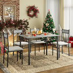 NAFORT 5 Piece Dining Table Set - Image 2
