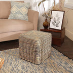 REDEARTH · Cube Pouf Foot Stool Ottoman - Image 2