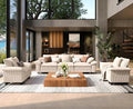 SUNSHINE VALLEY 3 Piece Living Room Sofa Furniture Set, Oversized Corduroy 2 by SUNSHINEVALLEY