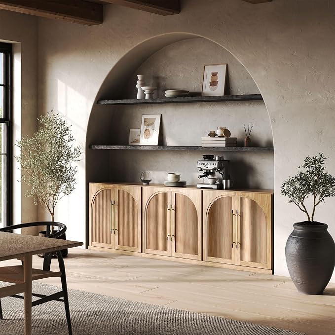 BELLEZE Set of 3 Modular Sideboard - Image 8