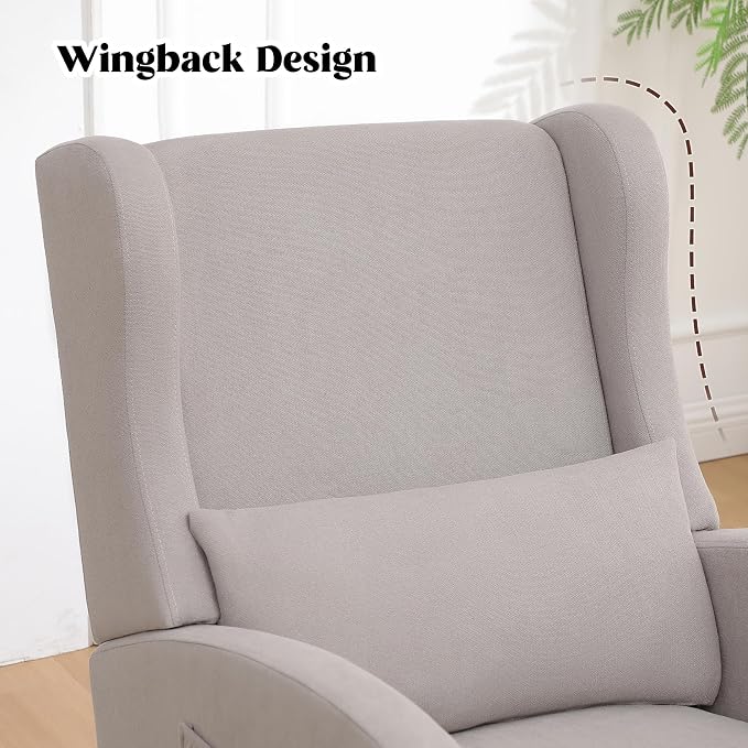 HCHAIRH Rocking Chair Nursery, Nursery Rocking Chairs - Image 9