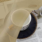 Gold Sheer Curtains 78 Inch Length 2 Panels Set, Light Filtering Voile Fimly - Image 9