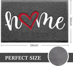 Door Mat Welcome Mat Floor Mat for Entryway, High Traffic Areas | Low Profile - Image 3