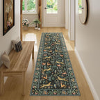 DUKINO 2x7 Runner Rug for Hallway, Washable Kitchen Rugs Non Slip, Stain - Image 6
