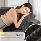 MAXYOYO Loveseat Sofa Couch, Upholstered Bean Bag Chair Cloud 2-Seat - Image 8