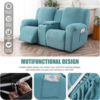 Genina Recliner Loveseat Covers - Image 4
