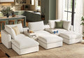 LINSY HOME Oversized Modular Sofa, Cloud Sectional Couch by LINSYHOME