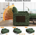 Vipbear 65" Loveseat Sleeper Sofa - Image 4