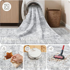 3x14 Runner Rug Non Slip, Washable Hallway Runner Rug, Living Room, Extra Long - Image 8