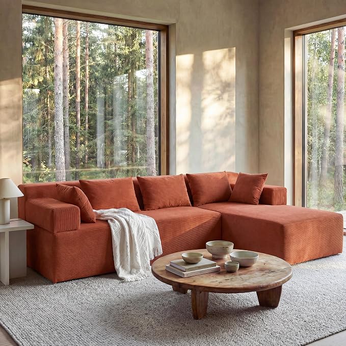 MONVANE 106" Cloud Sectional Couch - Image 2