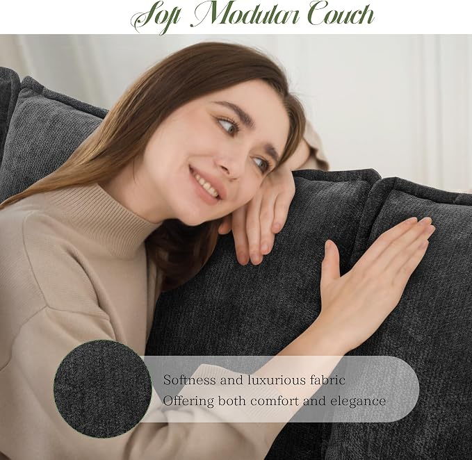 Cloud Couch, U Shaped Modern Sofa - Image 5