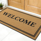 OLANLY Front Door Mat, Low Profile Doormat, Stain and Fade Resistant, by OLANLY