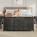 WLIVE 54''W Dresser for Bedroom, 65 inch TV, Wide Chest of Drawers - Image 2