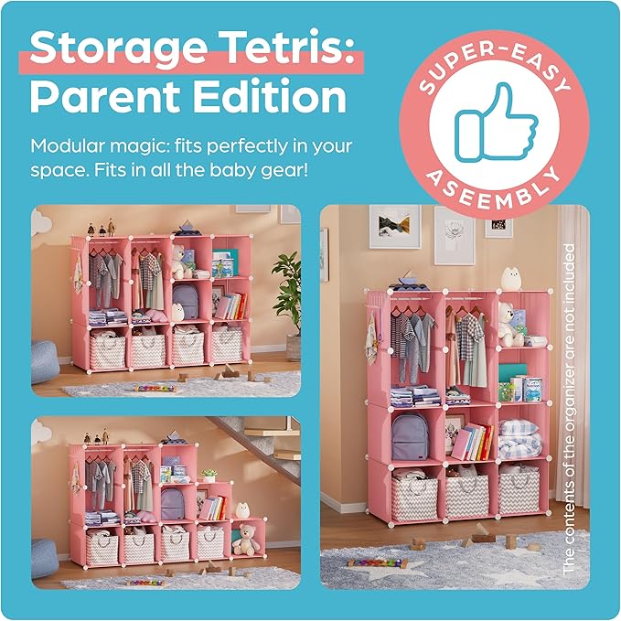 CUBEDIY Baby Closet Organizer for Nursery - Image 5