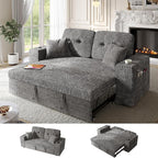 63 Inch Sleeper Sofa Bed, 3 in 1 Pull Out Couch Bed by Bonroyo-FindYourPlace