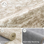 2'6 x 14' Runner Rug Non Slip, Washable Kitchen Rugs, Living Room, Extra Long - Image 7