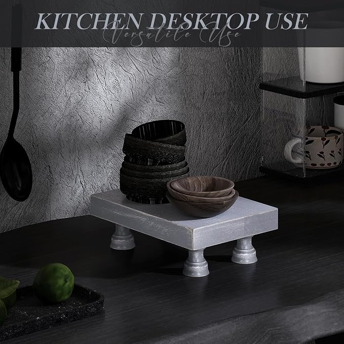 EOSAHR Pine Wood Risers for Decor for Kitchen Sink & Small Vanity - Image 3