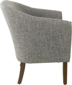 HomePop Modern Barrel Accent Chair - Image 6