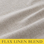 NICETOWN Natural Linen Blackout Curtains - Image 9