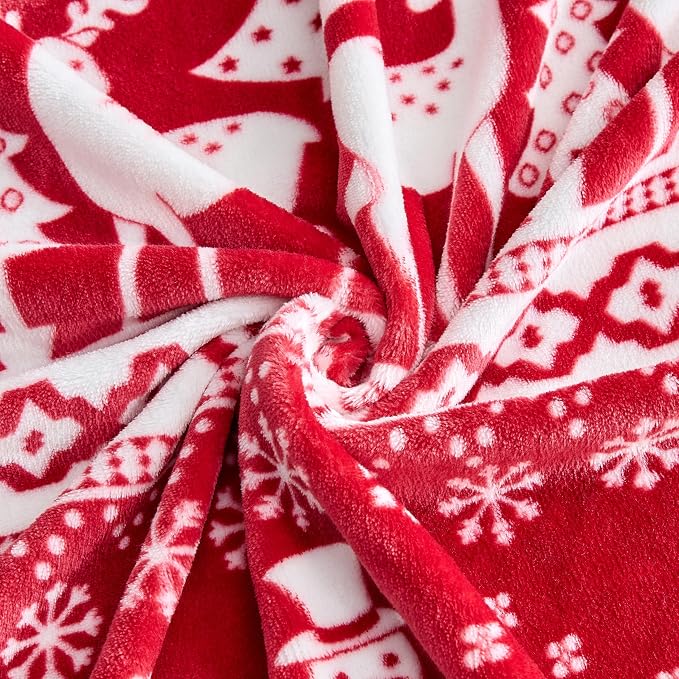 Edenleaf Christmas Blanket Soft Cozy Fleece Throws - Image 7