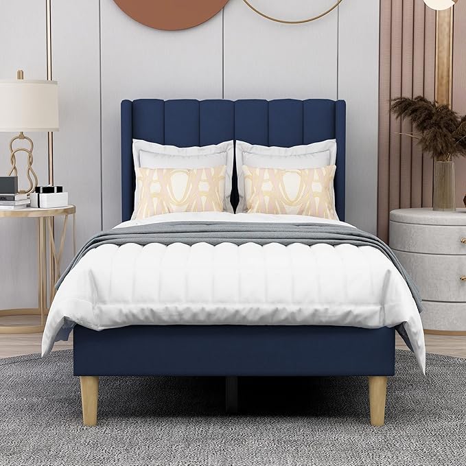 AGARTT Upholstered Platform Bed Frame Twin Size by AGARTTBED
