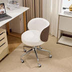 VINGLI Cute Small Swivel Desk Chair Comfy - Image 9