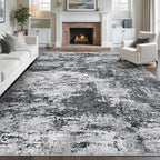 pmtsns Area Rugs 8x10 for Living Room: Washable Rug Modern Abstract Neutral by pmtsns