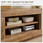 OKD Modern 70" TV Stand, Entertainment Center - Image 5