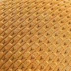 Set of 4 Mustard Yellow Decorative Throw Pillow Covers 12x20 Inch Corduroy - Image 5