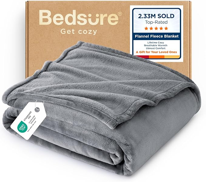 Bedsure GentleSoft Fleece Throw XL Blanket by Unknown