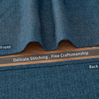 BALCONY & FALCON Placemats Set of 4 Faux Linen Cloth Place Mats Washable - Image 4