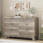 Xixini Fluted Dresser for Bedroom - Image 4