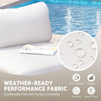 Crestlive Products Outdoor Patio Furniture Set, 4 Seater Modular Oversized - Image 6