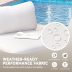 Crestlive Products Outdoor Patio Furniture Set, 6 Seater Modular Oversized - Image 6