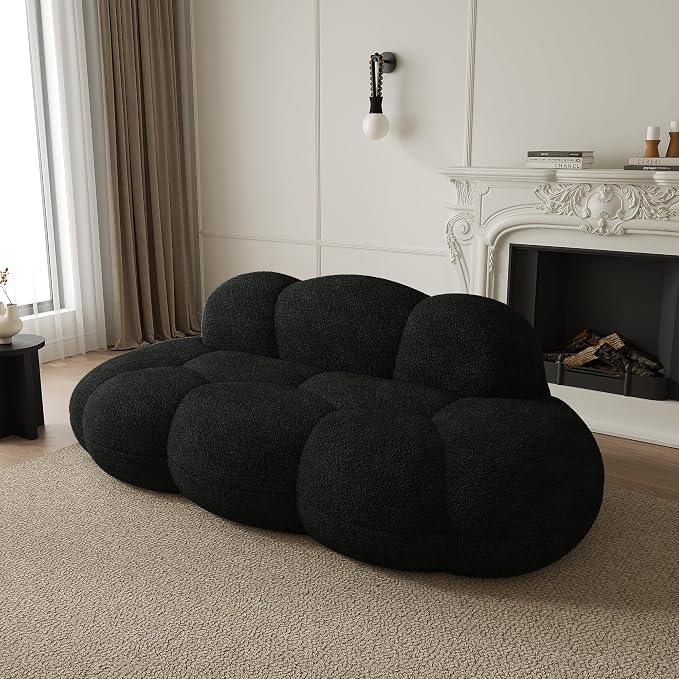 JACH Boneless Cloud Couches for Living Room Apartment, Modern Comfy Upholstered - Image 6
