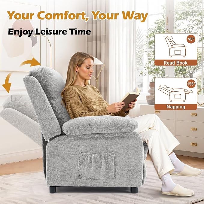 Korser Recliner Chair, Living Room Chairs - Image 3